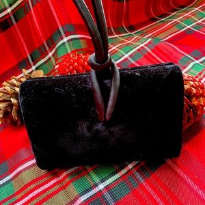 Velour Knot tie special occasion bag